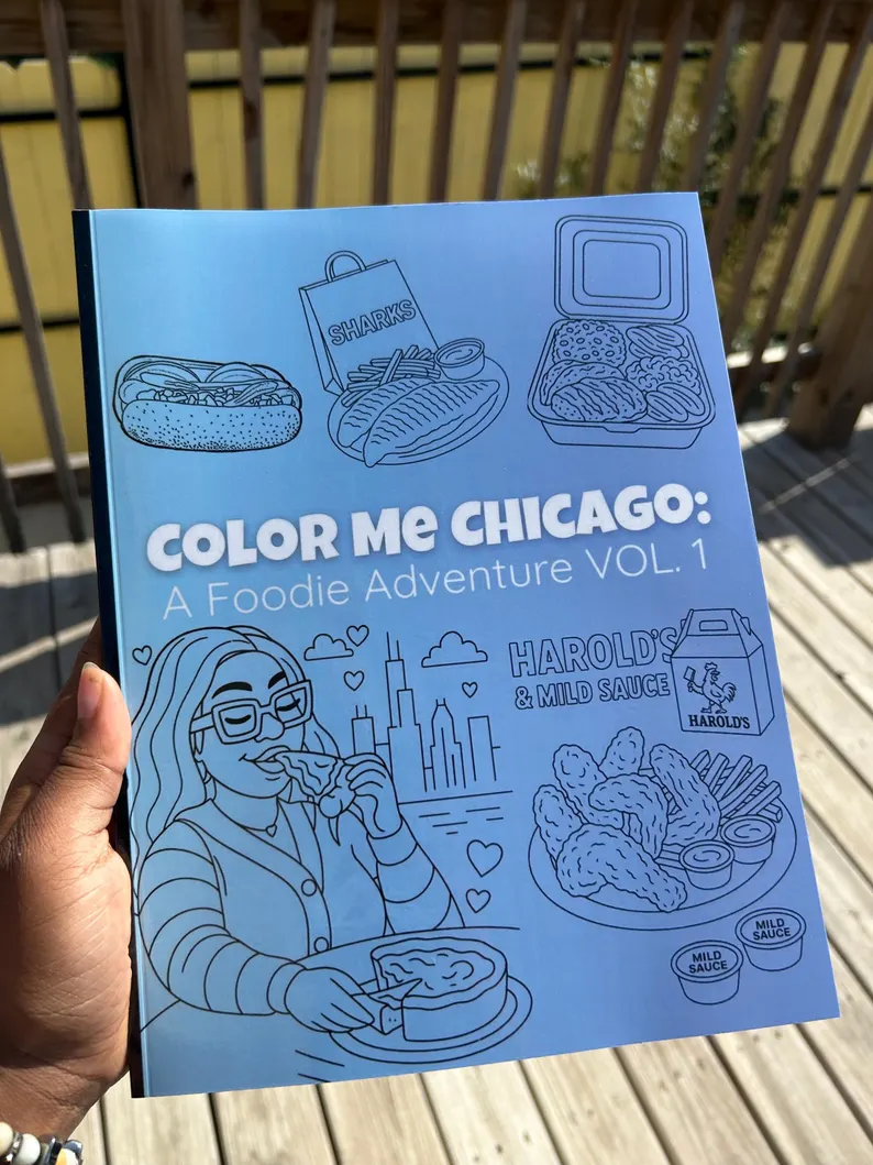 Color Me Chicago Book Cover